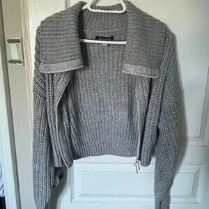 Urban Outfitters Sunny Collared Zip-Up Cardigan